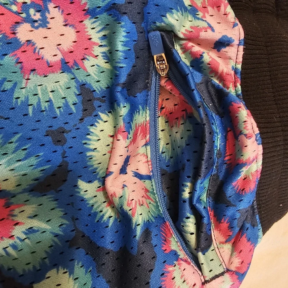 Chubbies Shorts Size Small Tropical Floral Summer Green Men's